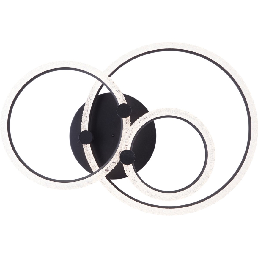 Brilliant - Himmennettävä LED-kattovalaisin AYDIN LED/34W/230V 3000-6500K musta + kaukosäädin