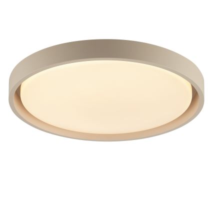 Brilliant - Himmennettävä LED-kattovalaisin SANOZ LED/24W/230V 3000-6500K halkaisija 41 cm beige + kaukosäädin