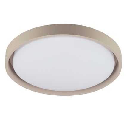 Brilliant - Himmennettävä LED-kattovalaisin SANOZ LED/24W/230V 3000-6500K halkaisija 41 cm beige + kaukosäädin