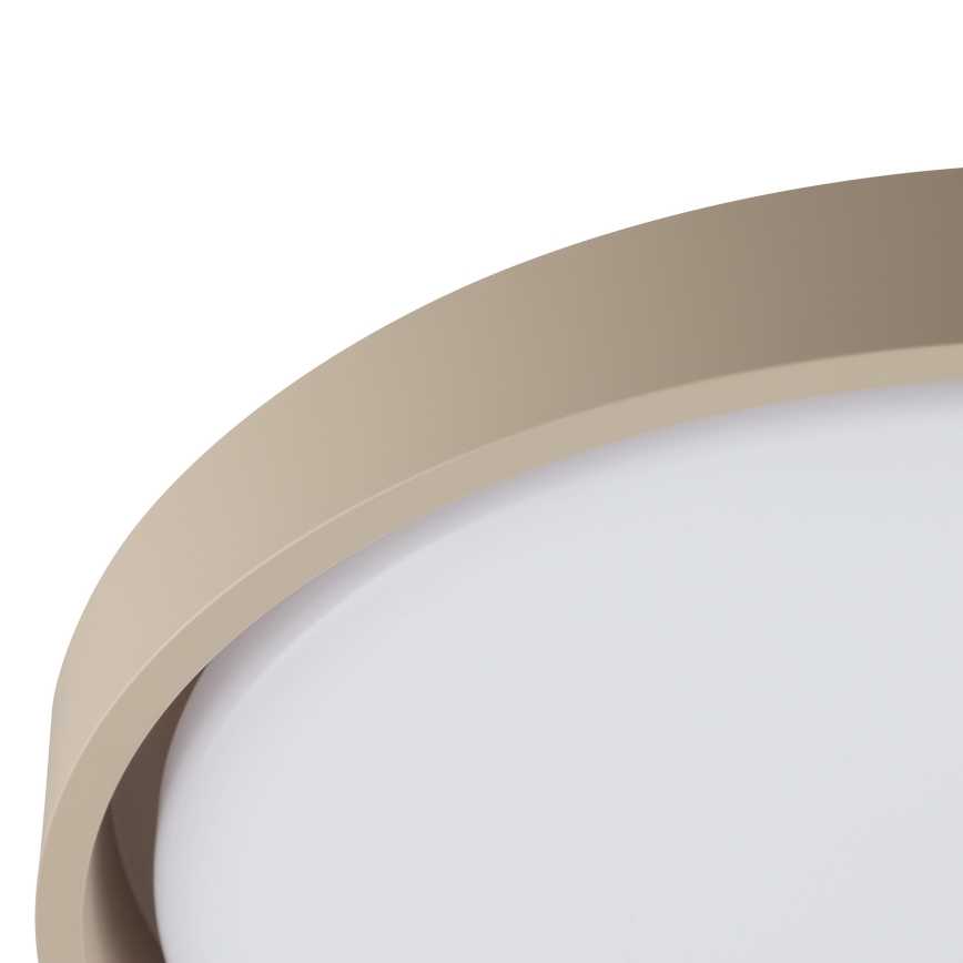 Brilliant - Himmennettävä LED-kattovalaisin SANOZ LED/24W/230V 3000-6500K halkaisija 41 cm beige + kaukosäädin