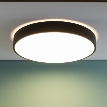 Brilliant - LED-himmennettävä kattovalaisin SLIMLINE LED/60W/230V 3000-6500K halkaisija 49 cm musta + kaukosäädin