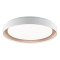 Brilliant - LED-himmennettävä kattovalaisin WALDO LED/36W/230V 3000-6500K halkaisija 48,5 cm valkoinen/ruusukulta + kaukosäädin