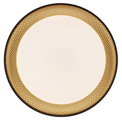 Brilliant - Himmennettävä LED-kattovalaisin WALDO LED/36W/230V 3000-6500K halkaisija 48,5 cm musta/kultainen + kaukosäädin