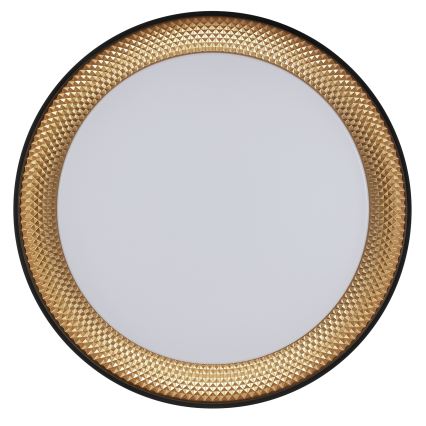 Brilliant - Himmennettävä LED-kattovalaisin WALDO LED/36W/230V 3000-6500K halkaisija 48,5 cm musta/kultainen + kaukosäädin