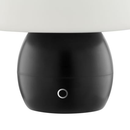 Brilliant - LED Himmennettävä ladattava kosketusohjattu pöytälamppu DUPIS LED/2W/5V 2700K 1800 mAh musta