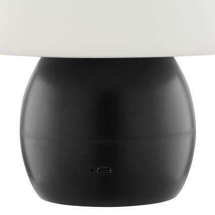 Brilliant - LED Himmennettävä ladattava kosketusohjattu pöytälamppu DUPIS LED/2W/5V 2700K 1800 mAh musta