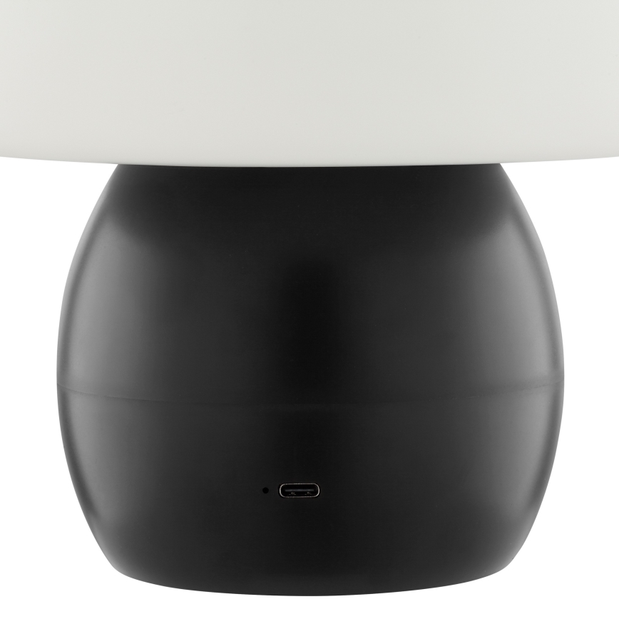 Brilliant - LED Himmennettävä ladattava kosketusohjattu pöytälamppu DUPIS LED/2W/5V 2700K 1800 mAh musta
