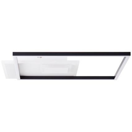 Brilliant - Himmennettävä LED-kattovalaisin IORGO LED/40W/230V 3000K 43,5x43,5 cm valkoinen/musta