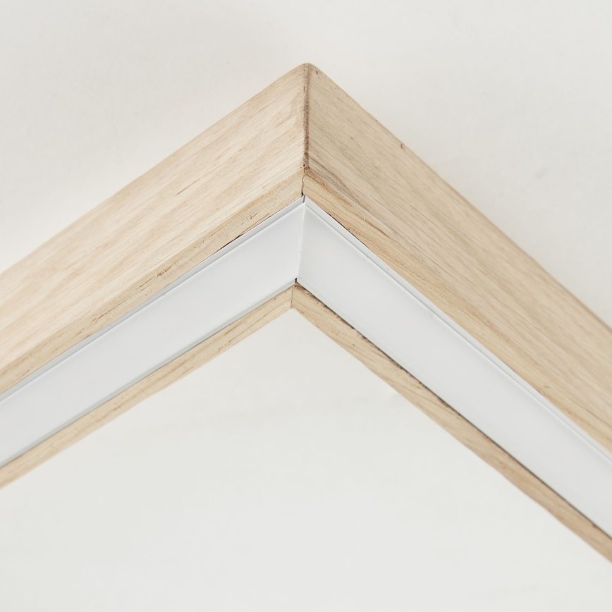 Brilliant - LED-kattovalaisin DELGROSSO LED/24W/230V 3000K tammi