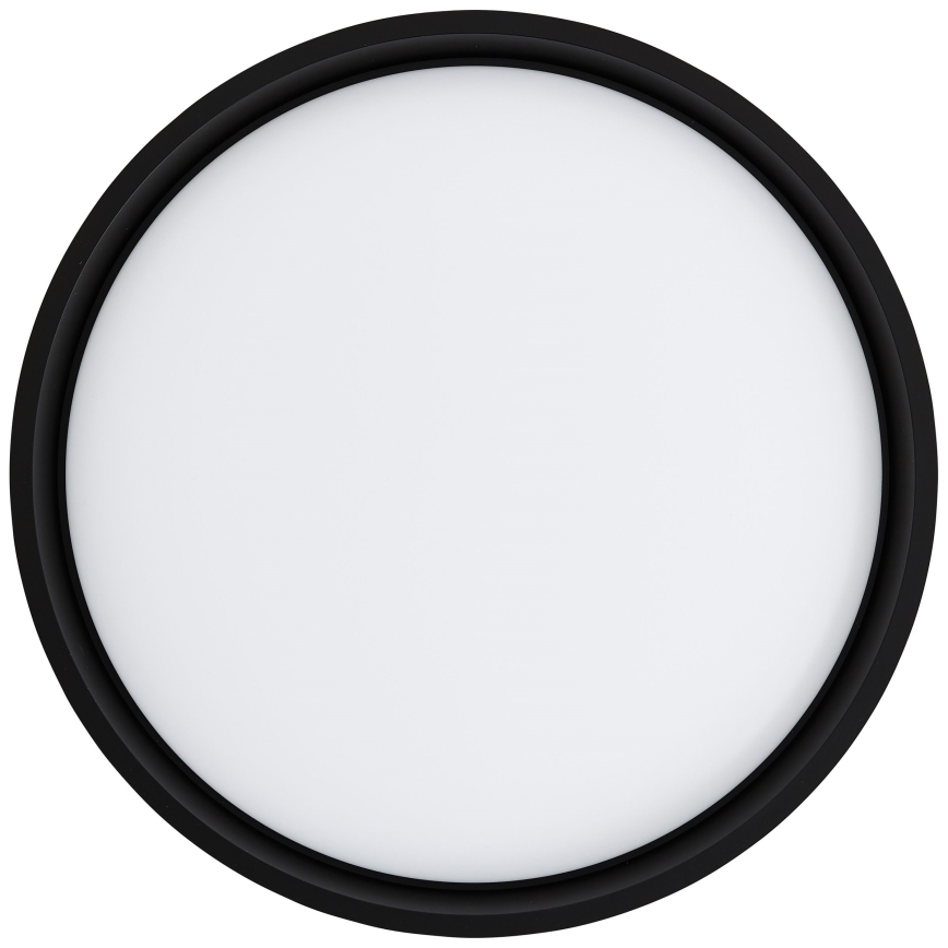 Brilliant - LED-kattovalaisin KALMAR LED/26W/230V 3000K halkaisija 39 cm musta