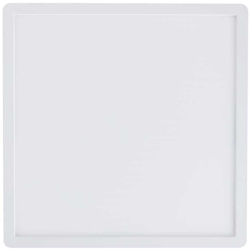 Brilliant - LED kattovalaisin MILTON LED/18W/230V 29,3x29,3 cm valkoinen