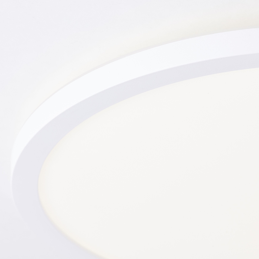 Brilliant - LED-kattovalaisin MILTON LED/18W/230V halkaisija 29,3 cm valkoinen