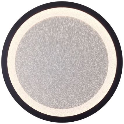 Brilliant - LED-kattovalaisin MOSAKO LED/16W/230V 3000K halkaisija 25 cm musta