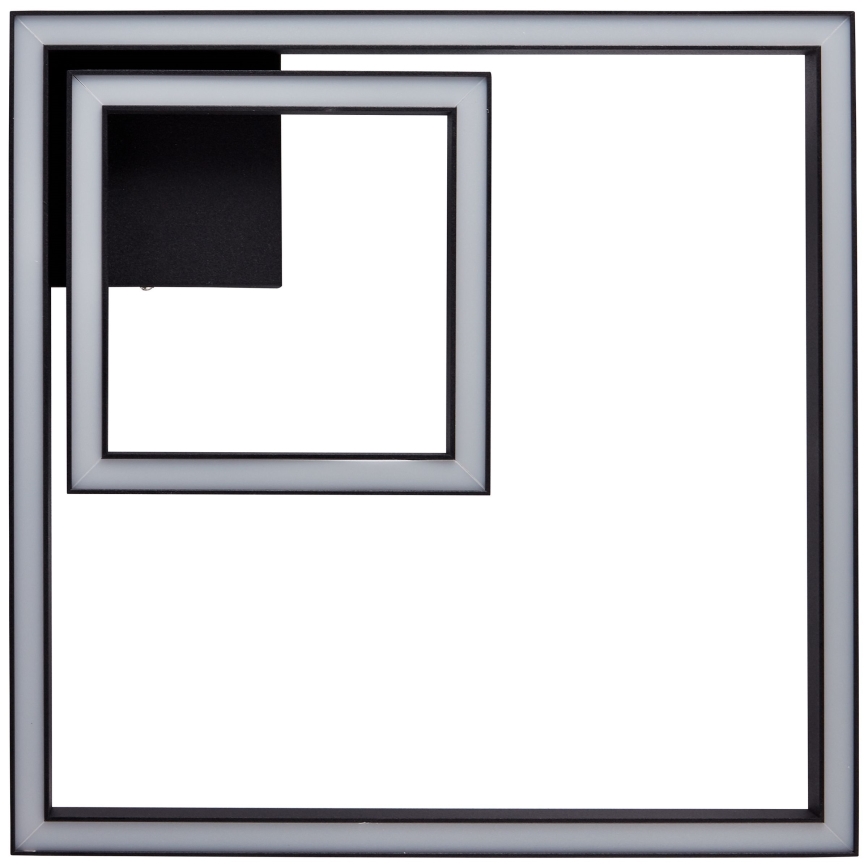 Brilliant - LED-kattovalaisin QUON LED/24W/230V 3000K 40x40 cm musta