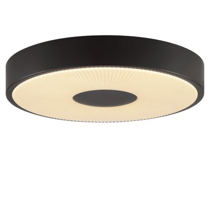 Brilliant - LED kattovalaisin RAKIN LED/18W/230V halkaisija 33,5 cm musta