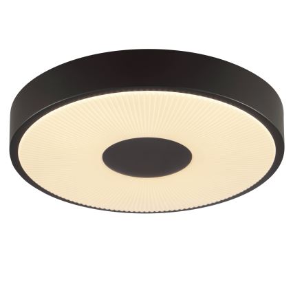 Brilliant - LED kattovalaisin RAKIN LED/18W/230V halkaisija 33,5 cm musta