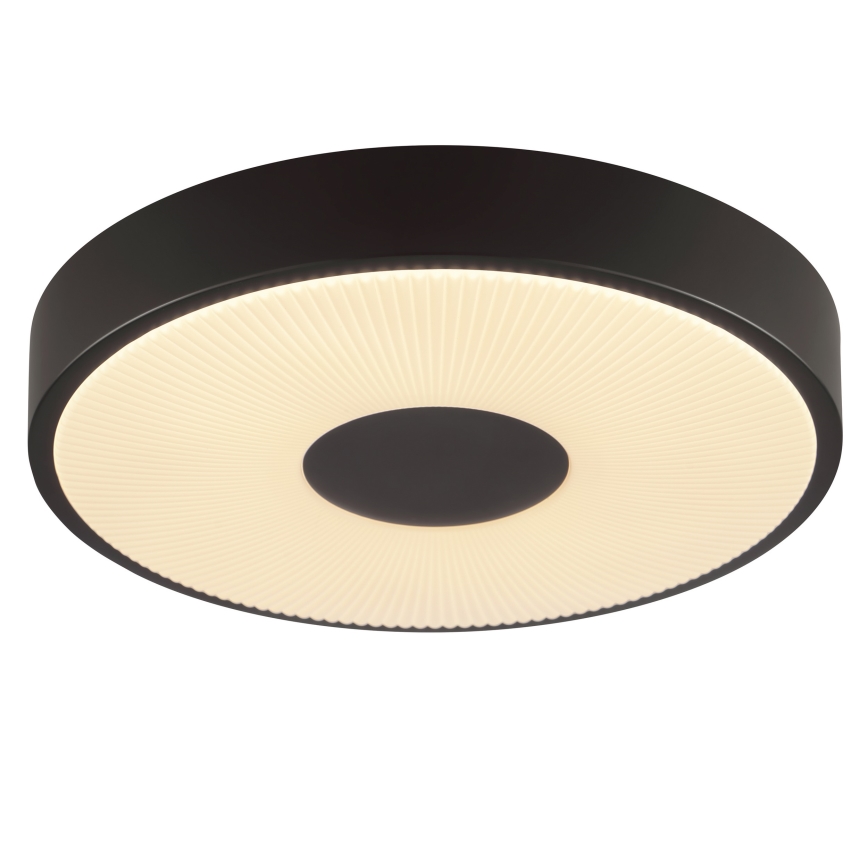 Brilliant - LED kattovalaisin RAKIN LED/18W/230V halkaisija 33,5 cm musta