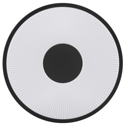 Brilliant - LED kattovalaisin RAKIN LED/18W/230V halkaisija 33,5 cm musta