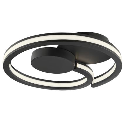 Brilliant - LED-kattovalaisin REVOLA LED/33W/230V 3000/4000/6500K halkaisija 40 cm musta