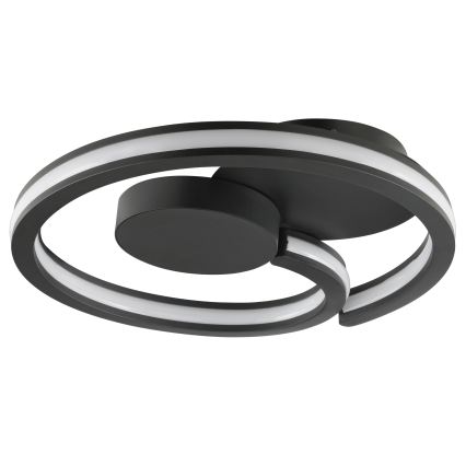 Brilliant - LED-kattovalaisin REVOLA LED/33W/230V 3000/4000/6500K halkaisija 40 cm musta