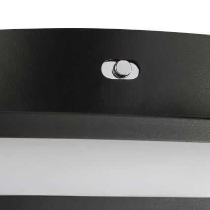 Brilliant - LED-kattovalaisin REVOLA LED/33W/230V 3000/4000/6500K halkaisija 40 cm musta