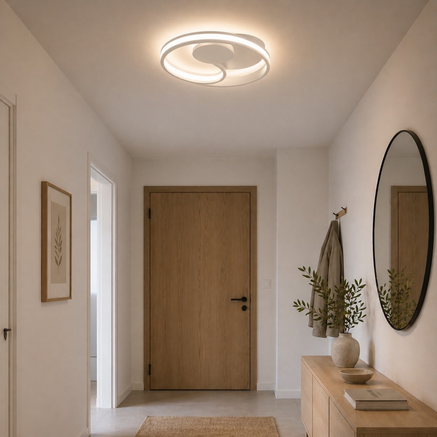 Brilliant - REVOLA LED-kattovalaisin LED/33W/230V 3000/4000/6500K halkaisija 40 cm valkoinen