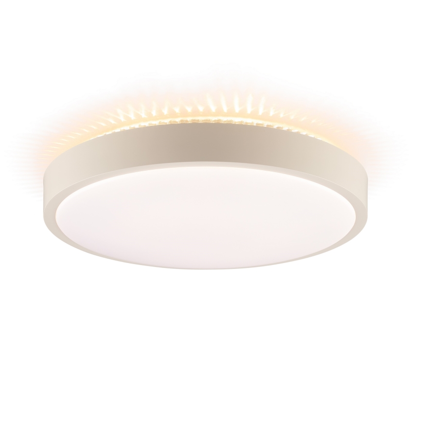 Brilliant - LED-kattovalaisin SOLISTRA LED/18W/230V Ø 34,5 cm beige