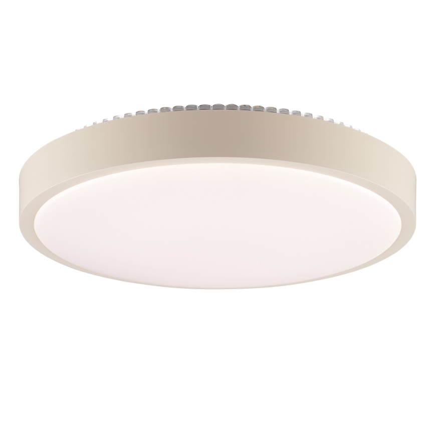 Brilliant - LED-kattovalaisin SOLISTRA LED/18W/230V Ø 34,5 cm beige
