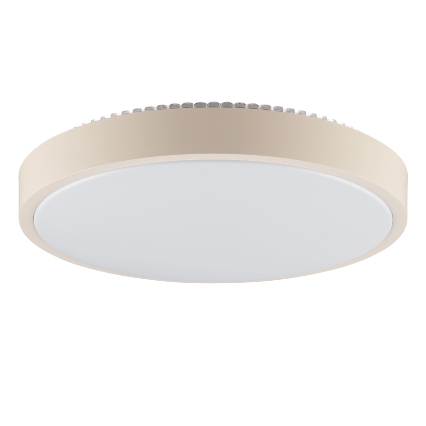 Brilliant - LED-kattovalaisin SOLISTRA LED/18W/230V Ø 34,5 cm beige