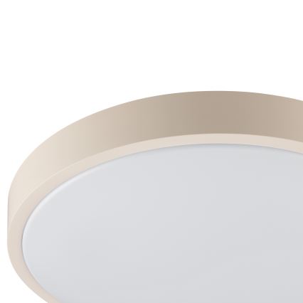 Brilliant - LED-kattovalaisin SOLISTRA LED/18W/230V Ø 34,5 cm beige