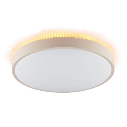 Brilliant - LED-kattovalaisin SOLISTRA LED/24W/230V halkaisija 44,5 cm beige
