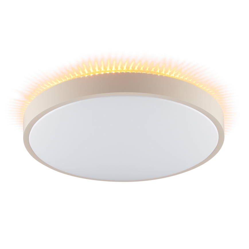Brilliant - LED-kattovalaisin SOLISTRA LED/24W/230V halkaisija 44,5 cm beige