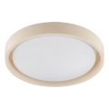 Brilliant - LED-kattovalaisin SONORA LED/12W/230V 3000K halkaisija 31 cm beige