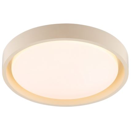 Brilliant - LED-kattovalaisin SONORA LED/12W/230V 3000K halkaisija 31 cm beige