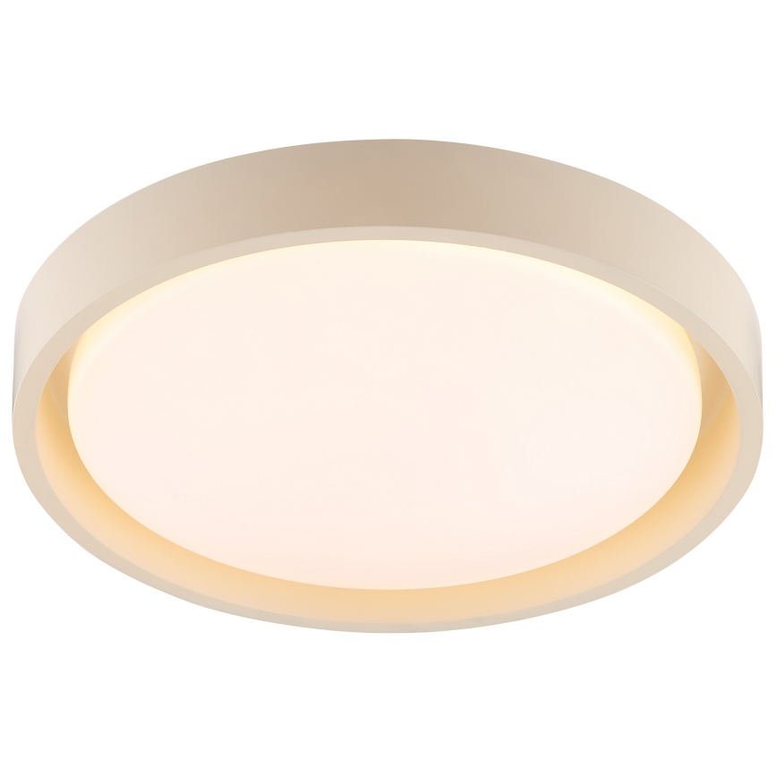 Brilliant - LED-kattovalaisin SONORA LED/12W/230V 3000K halkaisija 31 cm beige