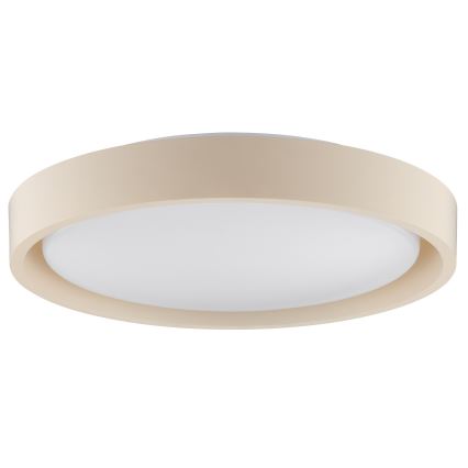 Brilliant - LED-kattovalaisin SONORA LED/12W/230V 3000K halkaisija 31 cm beige