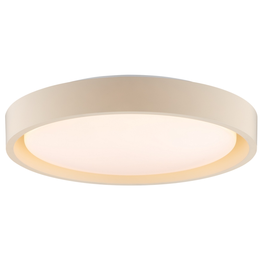 Brilliant - LED-kattovalaisin SONORA LED/12W/230V 3000K halkaisija 31 cm beige