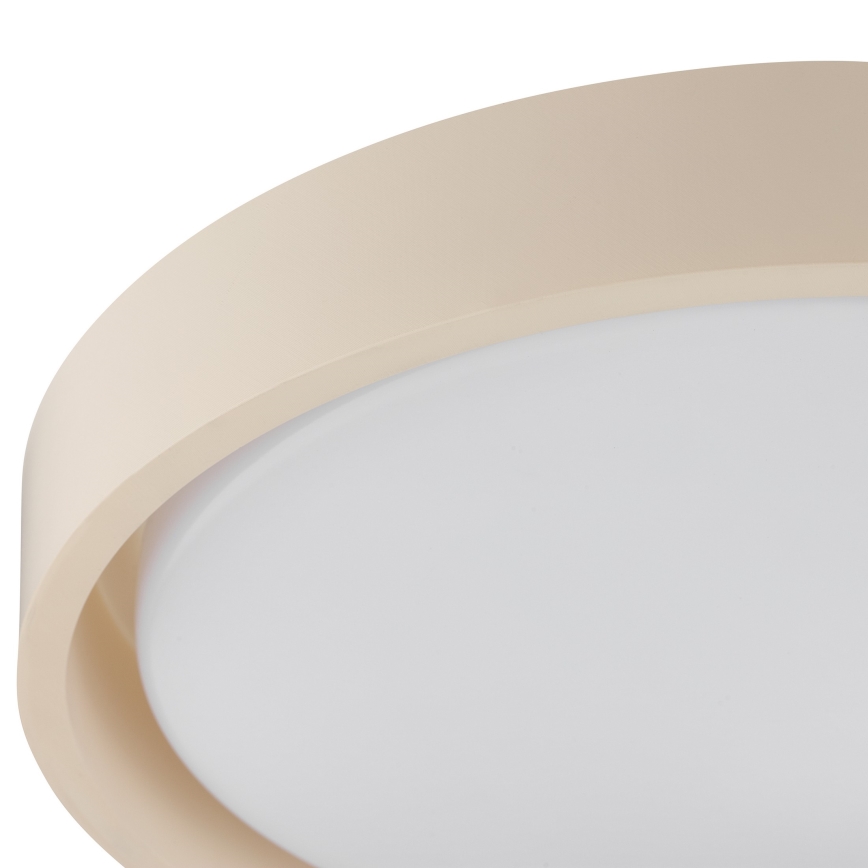 Brilliant - LED-kattovalaisin SONORA LED/12W/230V 3000K halkaisija 31 cm beige