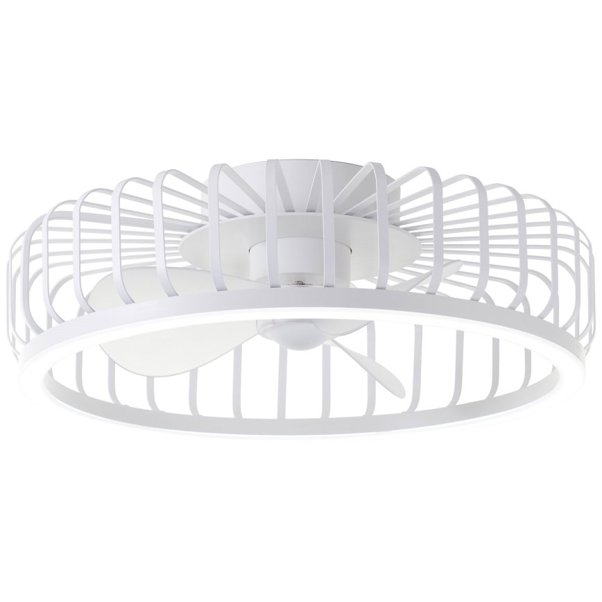 Brilliant - himmennettävä LED-kattovalaisin tuulettimella CAPO LED/36W/230V 2700-6500K halkaisija 48 cm valkoinen + kaukosäädin