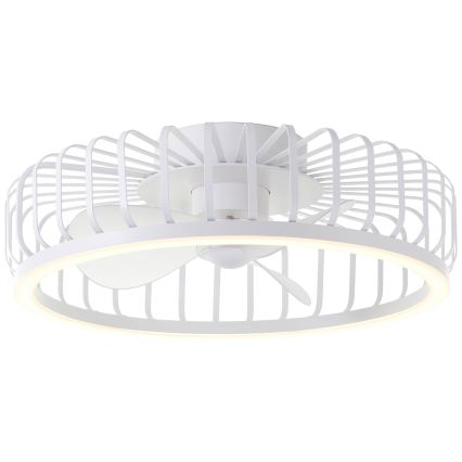 Brilliant - himmennettävä LED-kattovalaisin tuulettimella CAPO LED/36W/230V 2700-6500K halkaisija 48 cm valkoinen + kaukosäädin