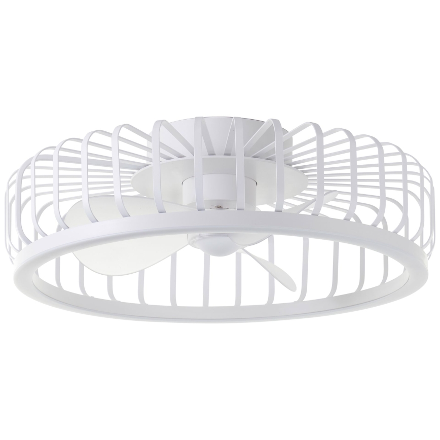 Brilliant - himmennettävä LED-kattovalaisin tuulettimella CAPO LED/36W/230V 2700-6500K halkaisija 48 cm valkoinen + kaukosäädin