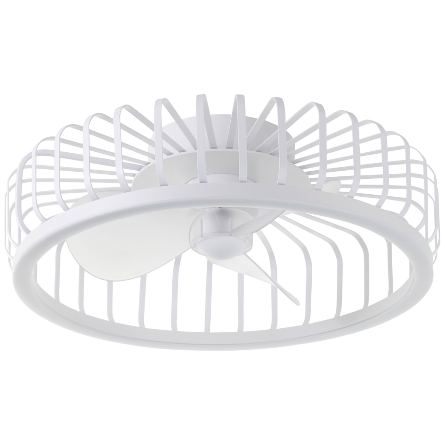 Brilliant - himmennettävä LED-kattovalaisin tuulettimella CAPO LED/36W/230V 2700-6500K halkaisija 48 cm valkoinen + kaukosäädin