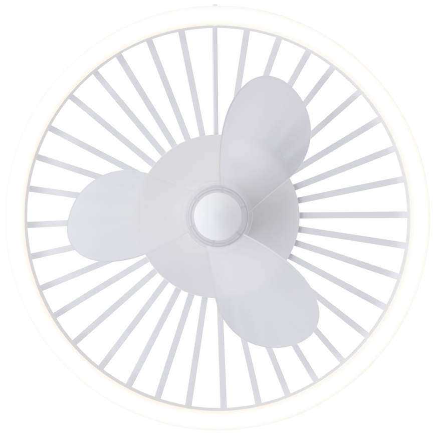 Brilliant - himmennettävä LED-kattovalaisin tuulettimella CAPO LED/36W/230V 2700-6500K halkaisija 48 cm valkoinen + kaukosäädin