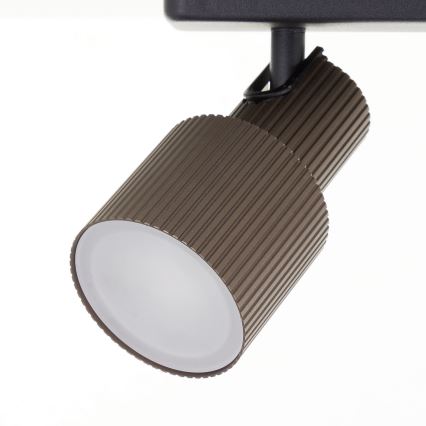 Brilliant - LED-kohdevalaisin CADIZ 2xGU10/5W/230V pronssi