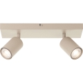 Brilliant - LED-kohdevalaisin JELLO 2xGU10/5W/230V beige