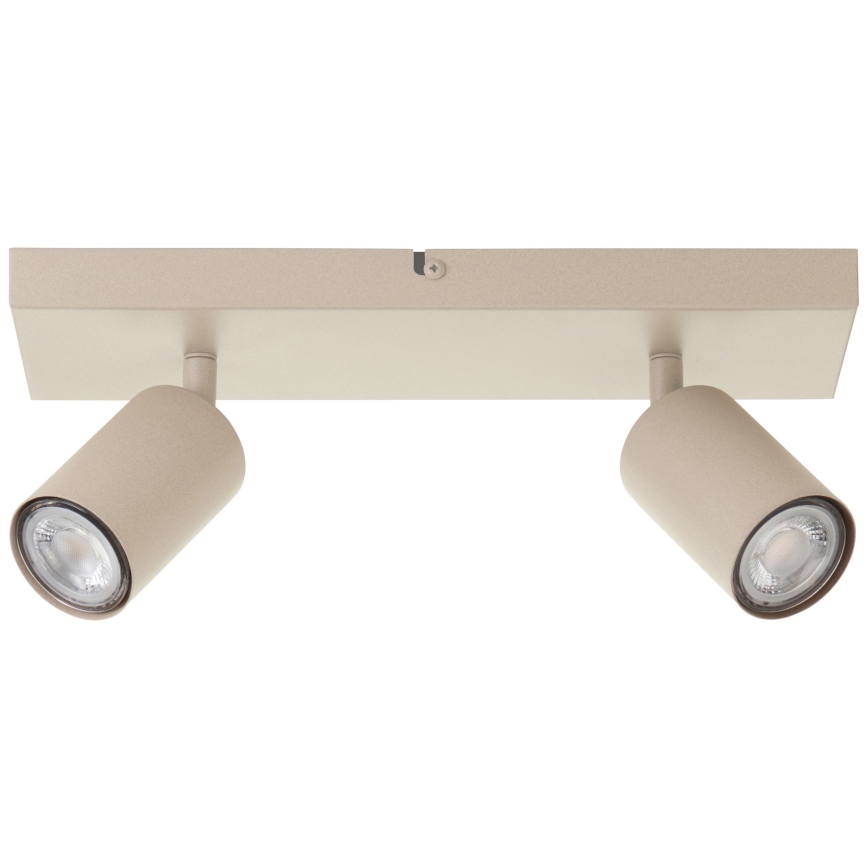 Brilliant - LED-kohdevalaisin JELLO 2xGU10/5W/230V beige