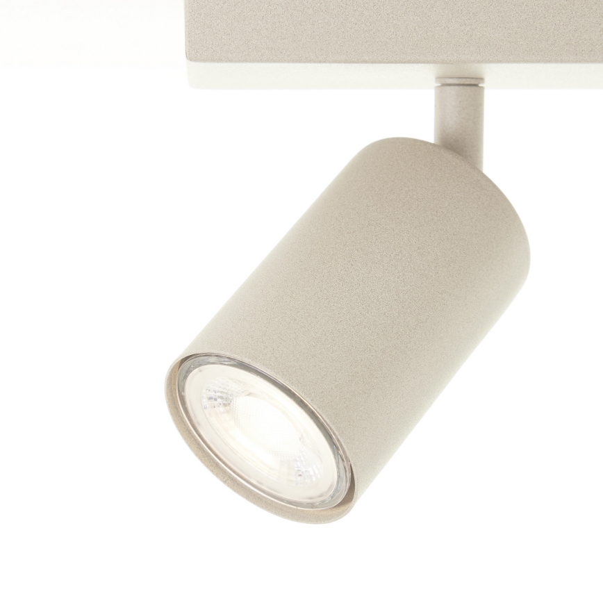 Brilliant - LED-kohdevalaisin JELLO 2xGU10/5W/230V beige