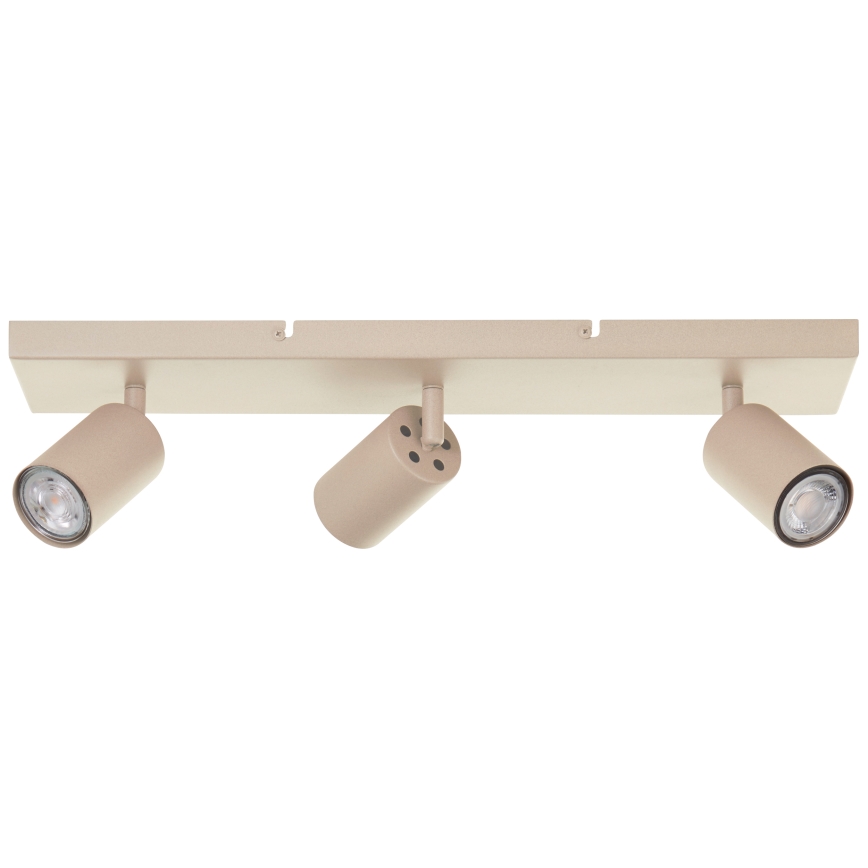 Brilliant - LED-kohdevalaisin JELLO 3xGU10/5W/230V beige