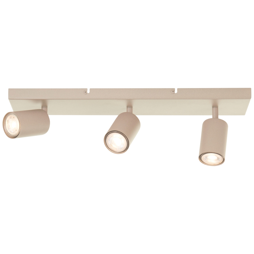 Brilliant - LED-kohdevalaisin JELLO 3xGU10/5W/230V beige