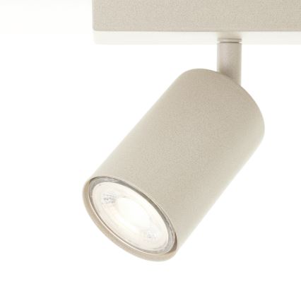 Brilliant - LED-kohdevalaisin JELLO 3xGU10/5W/230V beige